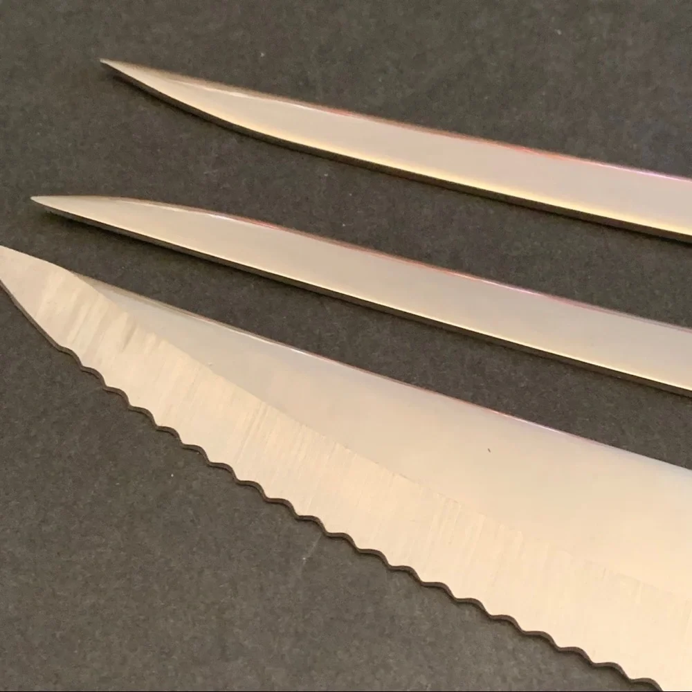 Emdeko Stainless Steel serated knife fork set
